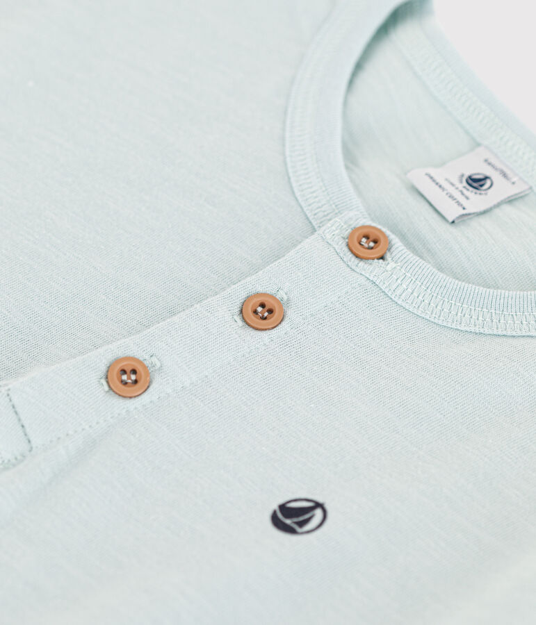 Camiseta de algod&oacute;n de manga corta para ni&ntilde;o verde