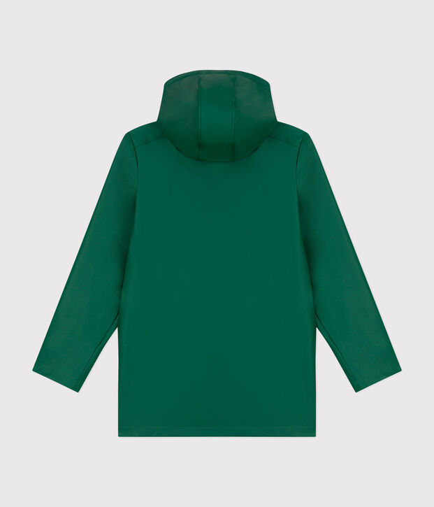 Chubasquero emblem&aacute;tico unisex verde