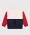 Cortavientos infantil con capucha plegable blanco AVALANCHE/ MULTICO