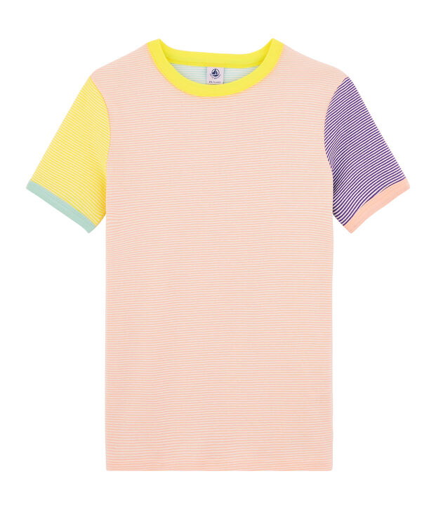 Camiseta ic&oacute;nica para mujer multicolor