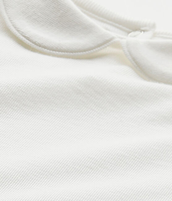 Body para bebé niña con cuello blanco MARSHMALLOW