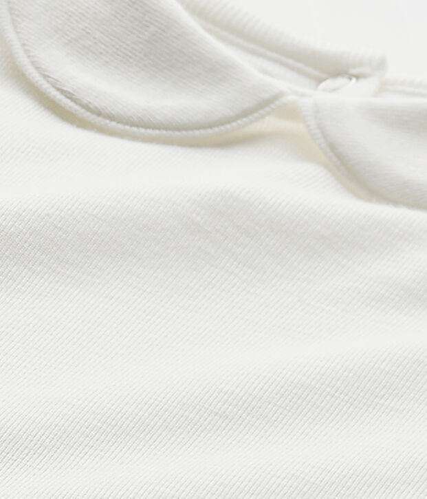 Body para beb&eacute; ni&ntilde;a con cuello blanco