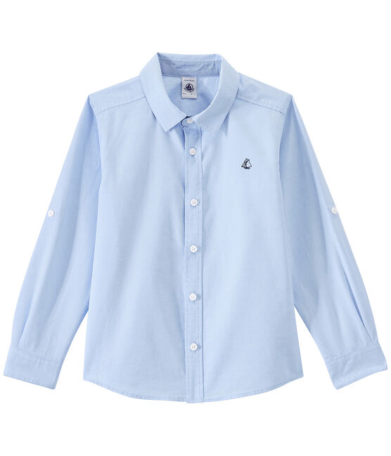Camisa infantil para niño azul BLEU