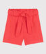 Shorts de lino para niña