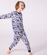 Pijama disfraz infantil de algodón con estampado de cebra