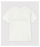 Camiseta de algodón para bebé. blanco MARSHMALLOW