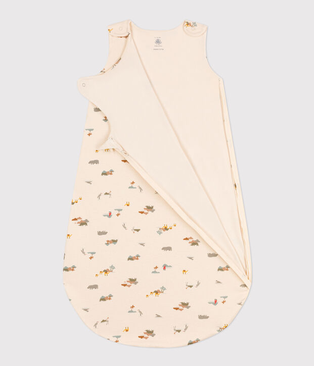 Saco ligero de algod&oacute;n TOG 0.8 crudo/multicolor