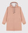 Chubasquero largo y ligero de material reciclado unisex beige VINTAGE