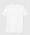 Camiseta de manga corta para hombre blanco ECUME