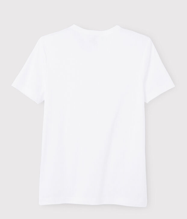 Camiseta de manga corta para hombre blanco