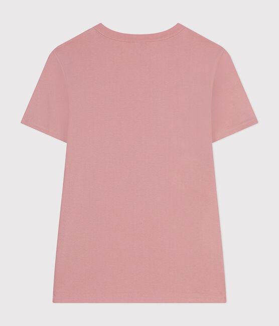 Camiseta L'Iconique lisa de algodón de mujer rosa PANTY