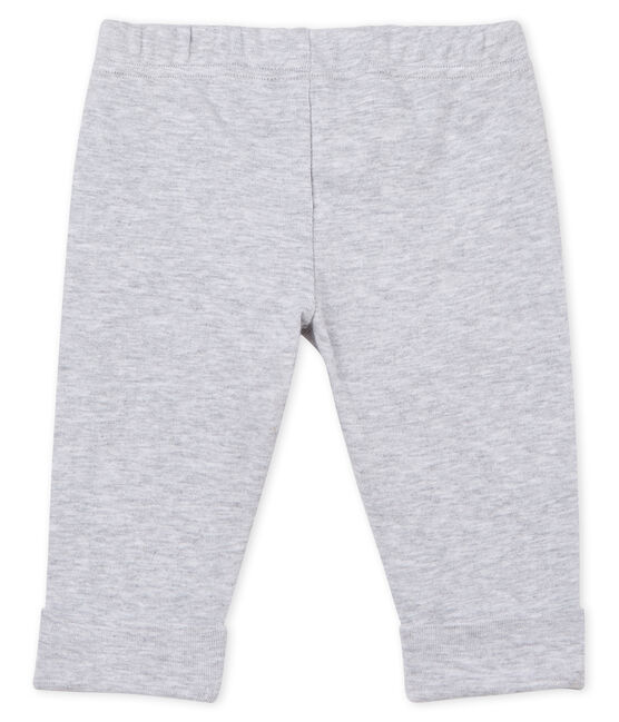 Pantalón de punto para bebé niña gris POUSSIERE CHINE