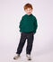 Sudadera infantil lisa de algod&oacute;n con capucha TREE