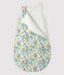 Saco de dormir de jungla de algodón de bebé blanco MARSHMALLOW/blanco MULTICO
