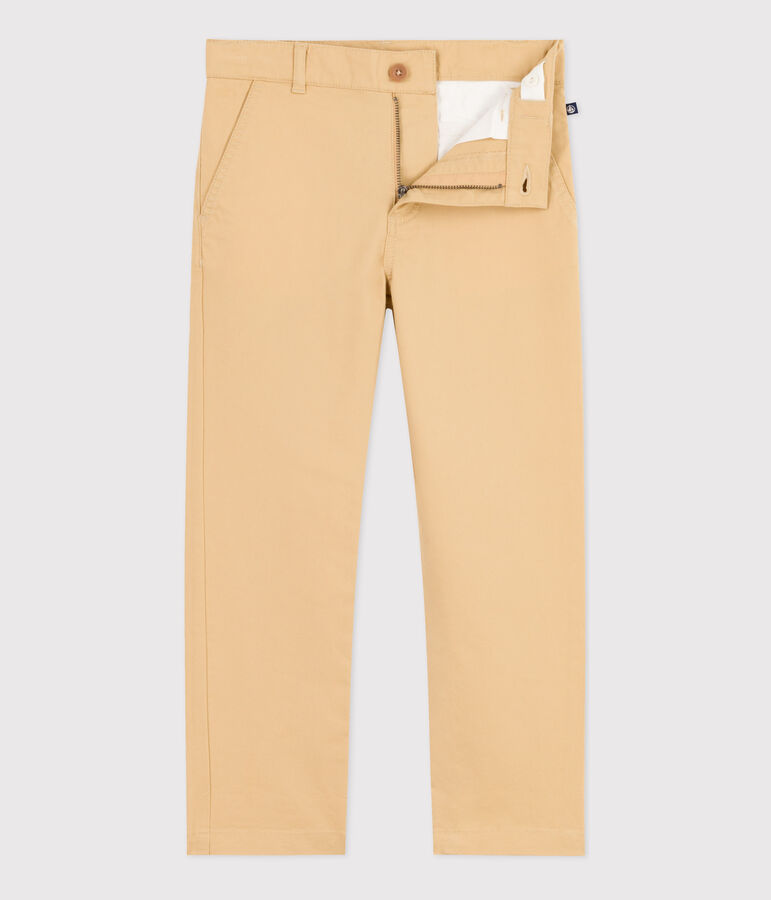 Pantal&oacute;n chino para ni&ntilde;o beige