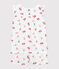 Pijama corto infantil de algodón con estampado de frutas blanco MARSHMALLOW/blanco MULTICO
