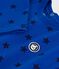 Camiseta de algodón de manga larga con estampado de estrellas para bebé azul OLYMPIC/ SOIR