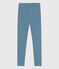 «Leggings» de jersey con elastano de niña azul ROVER