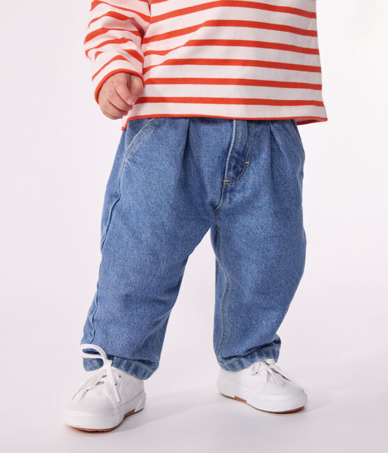 Pantalón de tejido vaquero para bebé ULTRA BLEACH