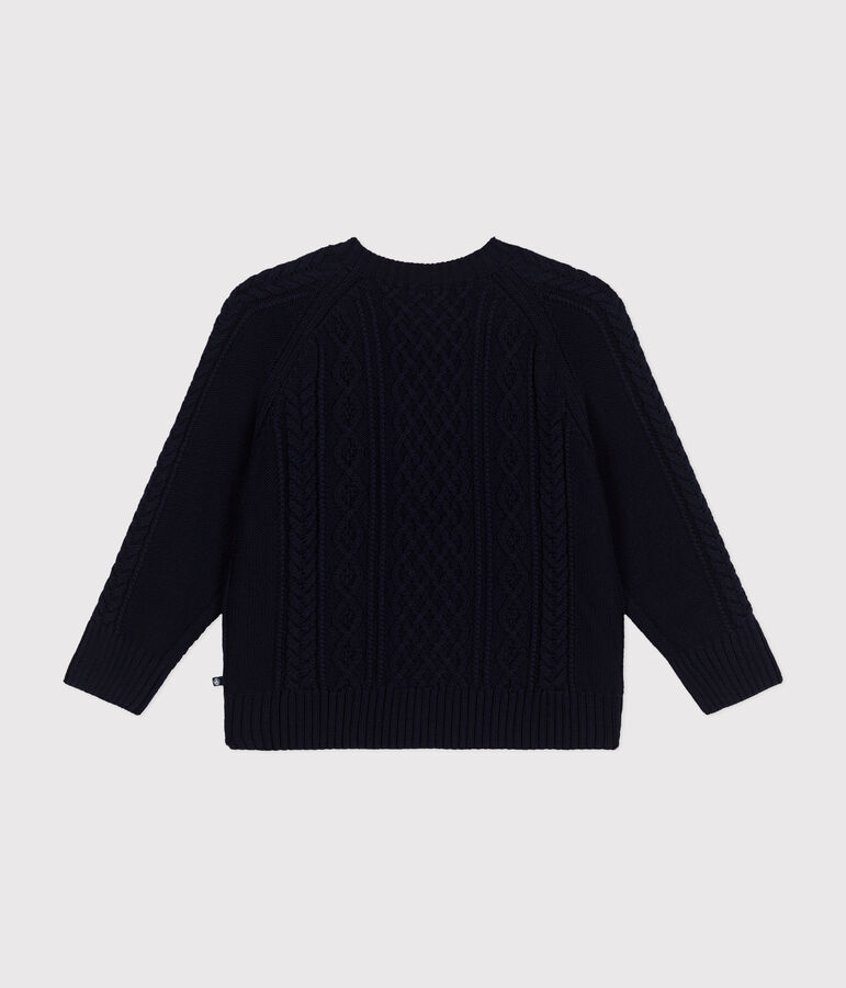 Jersey irland&eacute;s de algod&oacute;n de ni&ntilde;a/ni&ntilde;o azul