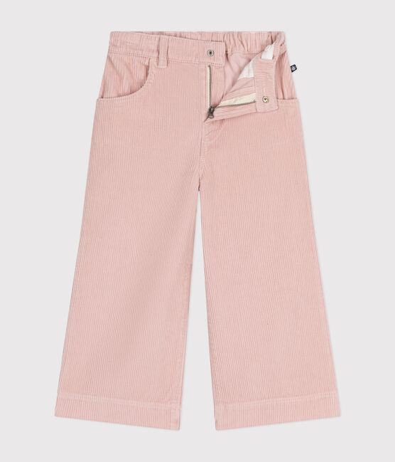 Pantalón de pana para niña rosa SALINE