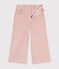 Pantalón de pana para niña rosa SALINE