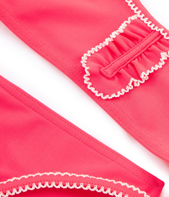 Traje de baño 2 piezas para niña rosa CUPCAKE