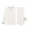 Pijama de tela túbica para niño blanco MARSHMALLOW/blanco MULTICO