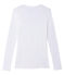 Camiseta manga larga de algodón ligero para mujer blanco MARSHMALLOW