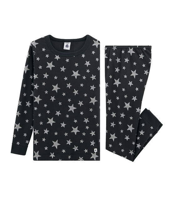 Pijama de corte muy ajustado de punto para niño gris CAPECOD/gris ARGENT