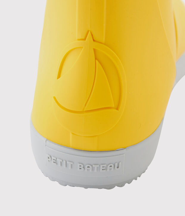 Botas de lluvia amarillo