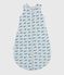 Saco de terciopelo para bebé con estampado de ballena TOG 3 CO2/ ADRIATIC