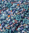Juego de cama con estampado de jungla de popelina azul MEDIEVAL/blanco MULTICO