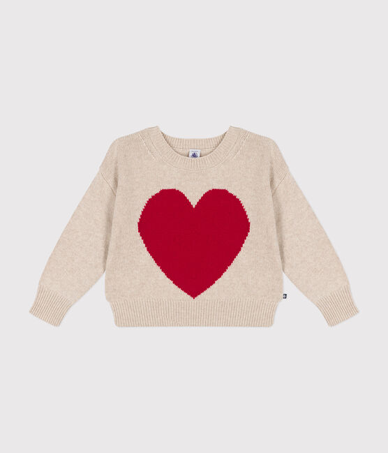 Jersey de lana y algodón para niña AVALANCHE/ CORRIDA