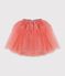 Falda infantil midi de tul liso FLAMAND