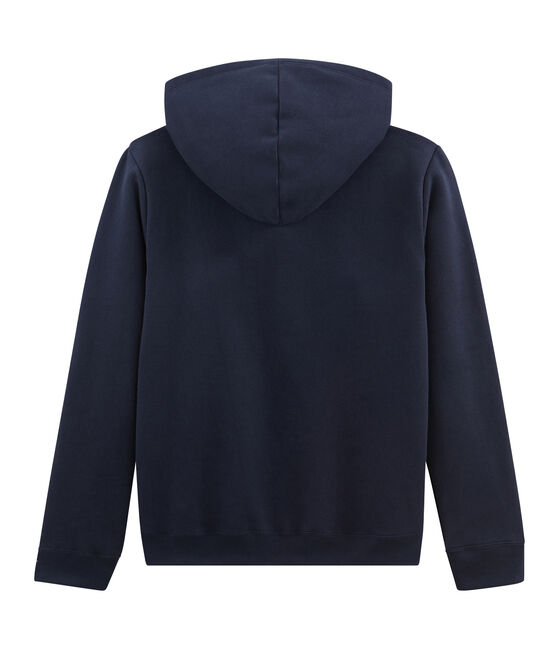 Sudadera de mujer con capucha azul SMOKING