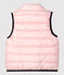 Chaqueta alcolchada para bebé, reversible, sin mangas y de poliéster reciclado rosa MINOIS