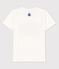 Camiseta de algodón lisa blanco MARSHMALLOW