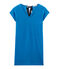 Vestido manga corta de lino para mujer azul RIYADH