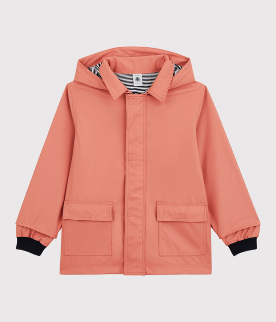 CHUBASQUERO ICÓNICO RECICLADO DE NIÑA/NIÑO rosa PAPAYE