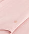 Body de manga larga con cuello de algodón de bebé rosa SALINE