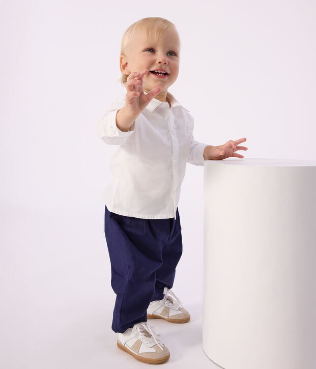 Pantal&oacute;n para beb&eacute; de sarga lisa SOIR