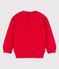 Sudadera de muletón de bebé rojo TERKUIT