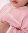 Pijama de algodón liso para bebé rosa CHARME