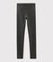 Leggings de punto para niña gris CAPECOD/amarillo OR