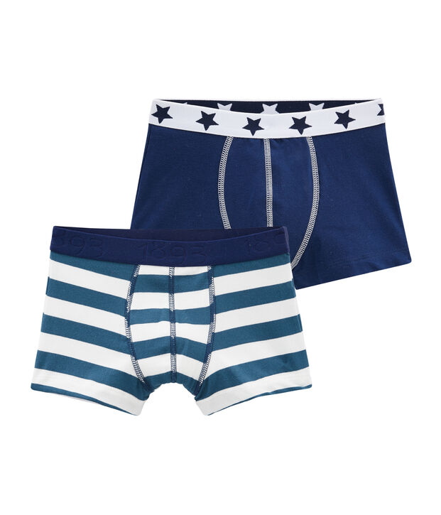 Par de b&oacute;xers para ni&ntilde;o multicolor
