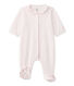 Pijama terciopelo para bebé niña