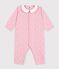Pijama sin pies de algod&oacute;n estampado para beb&eacute; rosa/multicolor