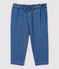 Pantalón vaquero claro de lunares de bebé niña azul DENIM CLAIR
