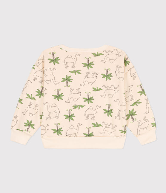 Sudadera de muletón afelpado para niño/niña blanco AVALANCHE/ MULTICO